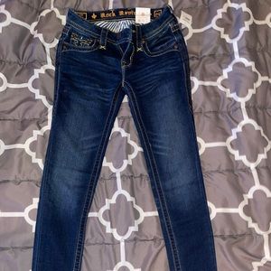 Rock Revival Jessica Skinny Jeans Size 24